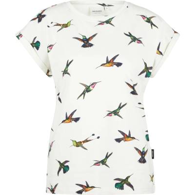 DEDICATED Дамска тениска DEDICATED Women's T-Shirt Visby Hummingbirds T-shirt - Off-White (916-5021-0112)