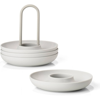 Zone Denmark Чашки за яйца Zone на стойка крем 4 бр (332023)