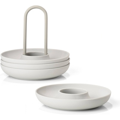 Zone Denmark Чашки за яйца Zone на стойка крем 4 бр (332023)