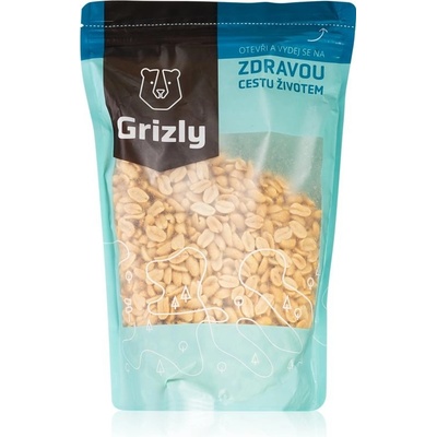 Grizly Arašídy pražené solené ořechy pražené solené 1000 g