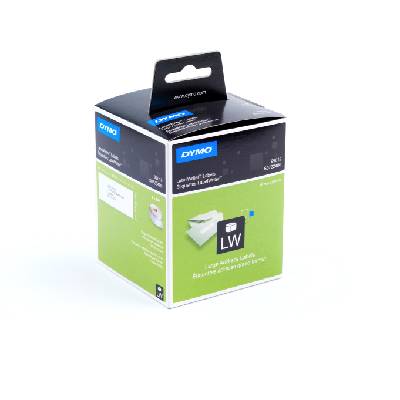 Етикети Dymo LW Mailing S0722400, перм, 36x89mm, 2x260 бр (24040-А)