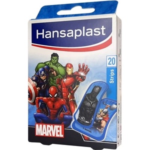 Hansaplast Бандажи HANSAPLAST Disney Marvel 16 бр. 48774 (48774)