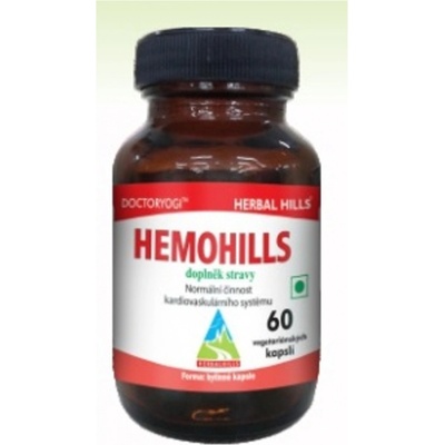 Natural Jihlava Hemohills Herbal Hills kardiovaskulární systém 60 veg. kapslí