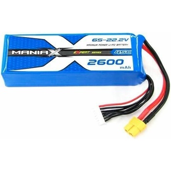 ManiaX Lipol 22.2V 2600mAh 45C