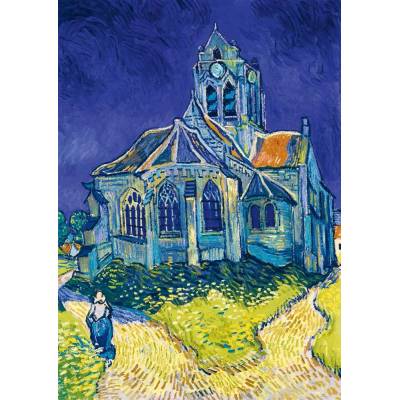 Bluebird Puzzle - Puzzle Vincent Van Gogh - The Church in Auvers-sur-Oise - 1 000 piese