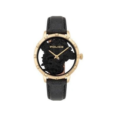 Police Дамски часовник Police PL-16041MS Цвят Черен