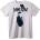 NOONEBRAND Тениска Daniel Градски Стил - S, White
