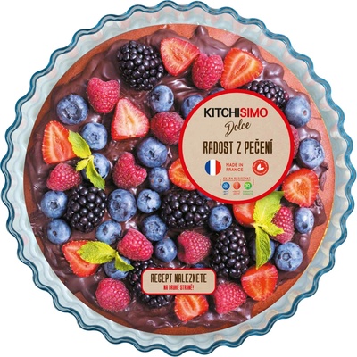 Ocuisine Sklenená zapékacia forma na koláč 27cm borosilikát