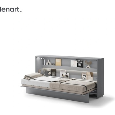 Dig-net náb ytok Lenart Bed Concept BC-06 Sklápacia sivá