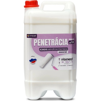 Optimal Penetrácia Akrylátová 10l Hĺbková 1:3-1:5 Koncentrát