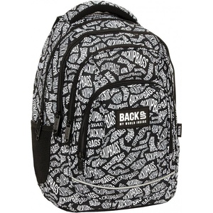 BACK UP Ученическа раница back up - С надписи (25736)