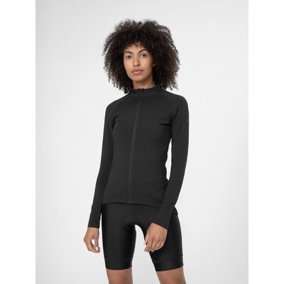 4F dámská mikina na kolo 4FSS23TFSWF175 DEEP BLACK