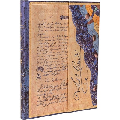 Paperblanks Тефтер Gaudi, Ultra, широки редове, твърда кориц (1570181219)
