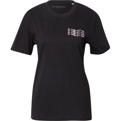 Les Petits Basics Тениска черно, размер S
