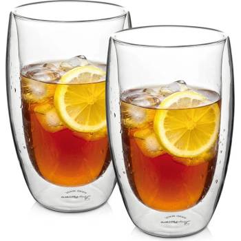 Luigi ferrero Чаша за студени напитки Luigi Ferrero Coffeina FR-8067 500ml, 2 броя