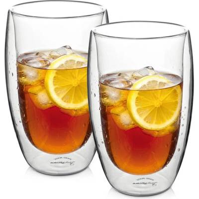 Luigi ferrero Чаша за студени напитки Luigi Ferrero Coffeina FR-8067 500ml, 2 броя