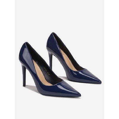 Elegantní dámské tmavě modré LE-251-51 lodičky – Zboží Dáma