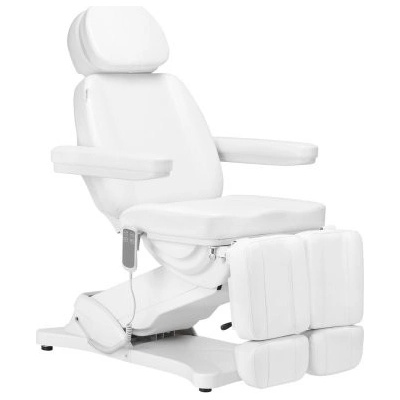 BeautyOne Elektrické pedikérske kreslo Sillon Classic 2 Farba: biela 185 x 59 cm 56 kg 2 farby