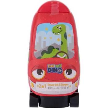 Eau My Dino 3D dětský sprchový gel a šampon 2 v 1 400 ml