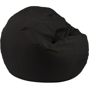 Pufrelax Пуф 330л. , Relaxo XL - Teteron Black, За открито, Перящ се калъф, Пълнеж от Полистиролни перли (PUF-G-RXL-TEX-BL)