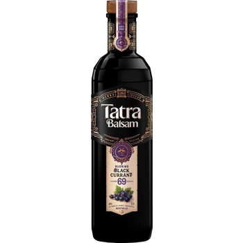 Tatra Balsam Blackcurrant 69% 0,7 l (čistá fľaša)