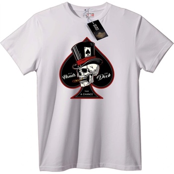 NOONEBRAND Тениска Черепна пика: Всички на борда - 2XL, White