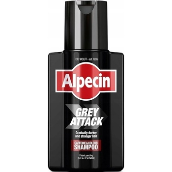 Alpecin Grey Attack šampon proti šedivění vlasů 200 ml