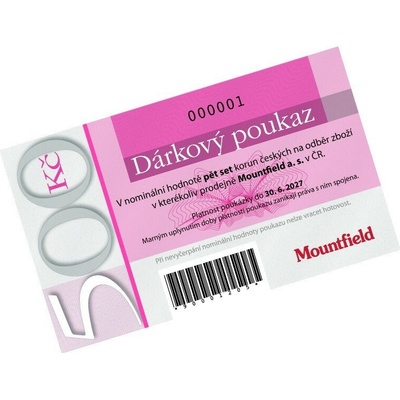 Dárkový poukaz - 500 Kč/2026