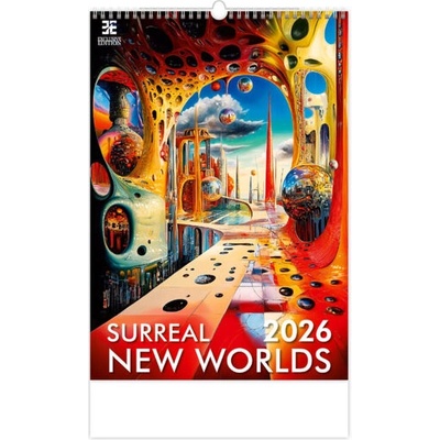 nástěnný Surreal New Worlds / 55,5cm x 33,4cm / N264-26 2026