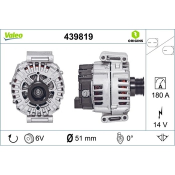 generátor VALEO 439819