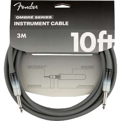 Fender Ombre Cable, Silver Smoke 3m