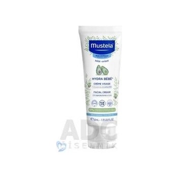 Mustela Bébé Hydra Bébé hydratačný krém na tvár pre deti od narodenia Moisturizing Cream 40 ml