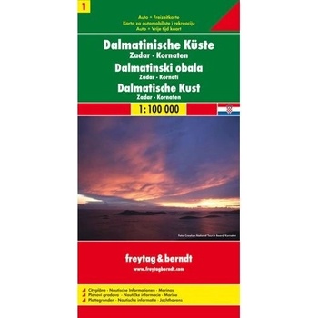 freytag & berndt - Automapa Dalmácie 1. 1:100 000