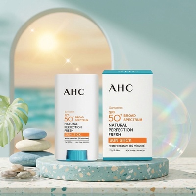 AHC Слънцезащитен стик за лице и тяло SPF50 AHC Natural Perfection Fresh Sun Stick SPF50+ (AHC092258)