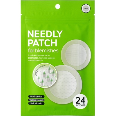 Needly Náplasti na zklidnění zánětů na pleti Patch For Blemishes 24 ks