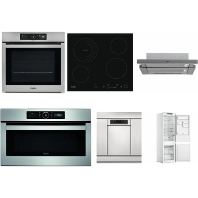 Set Whirlpool AKZ9 9480 IX + AKT 8900 BA + AKR 749/1 IX + ABSOLUTE AMW 730 IX + WSBO 3O34 PF X + WHC18 T311