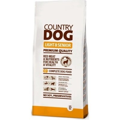 Country Dog Light Senior 15 kg