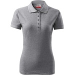 MALFINI Rimeck reserve r23 / Дамска поло тениска - тъмносив меланж s (r231213)