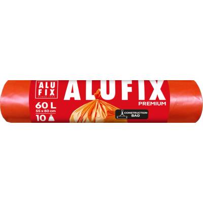 Pytle Premium 60 l 60 µm 10ks oranžové