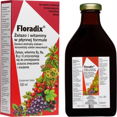 Salus Floradix Železo+ 500 ml