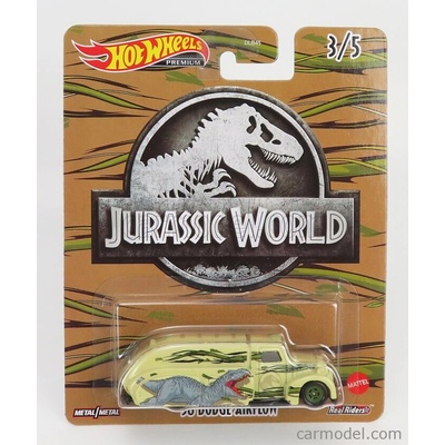 Mattel hot wheels Dodge Aiflow Jurassic World Krémově Šedá 1:64