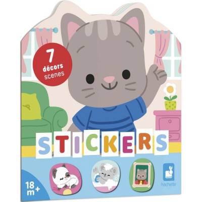Janod Stickers samolepky pre deti dom 7 predlôh