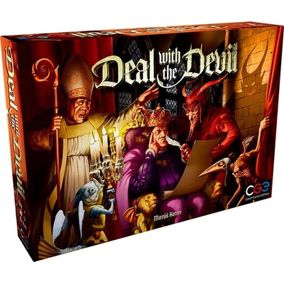 Czech Games Edition Настолна игра Deal with the Devil - стратегическа