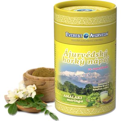 Everest Ayurveda himalájský horký nápoj Amalaki moringa 100 g
