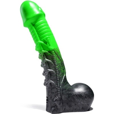 Sinnovator Andromeda Alien Platinum Silicone Dildo 10.4 Inches prémiové silikónové dildo s Vac-U-Lock 32,5 x 6–6,5 cm