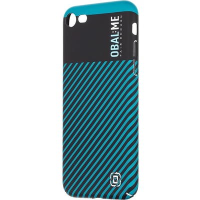 OBAL:ME Flossy Stripes Kryt pro Apple iPhone 7/8/SE2020/SE2022 Black/Teal – Zboží Živě