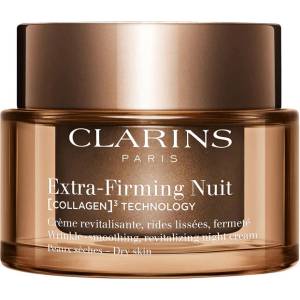 Clarins Extra Firming Night Cream Dry Skin Нощен крем против бръчки за суха кожа 50 ml Refillable