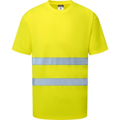 Portwest hi-vis es1 essential es748 / Мъжка светлоотразителна риза - hv жълта 5xl (es478yer5xl)