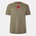 Hugo Тениска Hugo Mens HUGO Diragolino Contemporary T-Shirt with Logo Detail - Med Grey 032