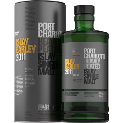 Bruichladdich Port Charlotte Islay Barley 2011 50% 0,7 l (kazeta)